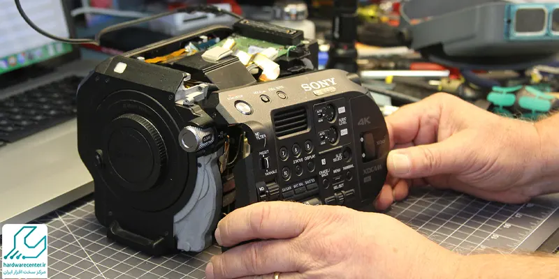 تعمیر دوربین فیلم برداری هندی کم سونی