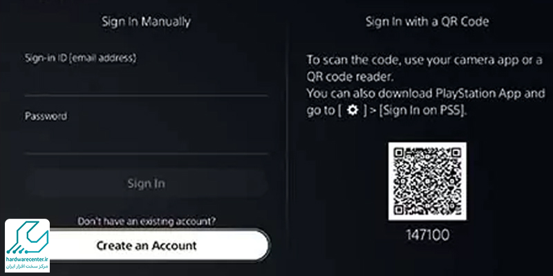ساخت اکانت PSN در پلی استیشن ۵